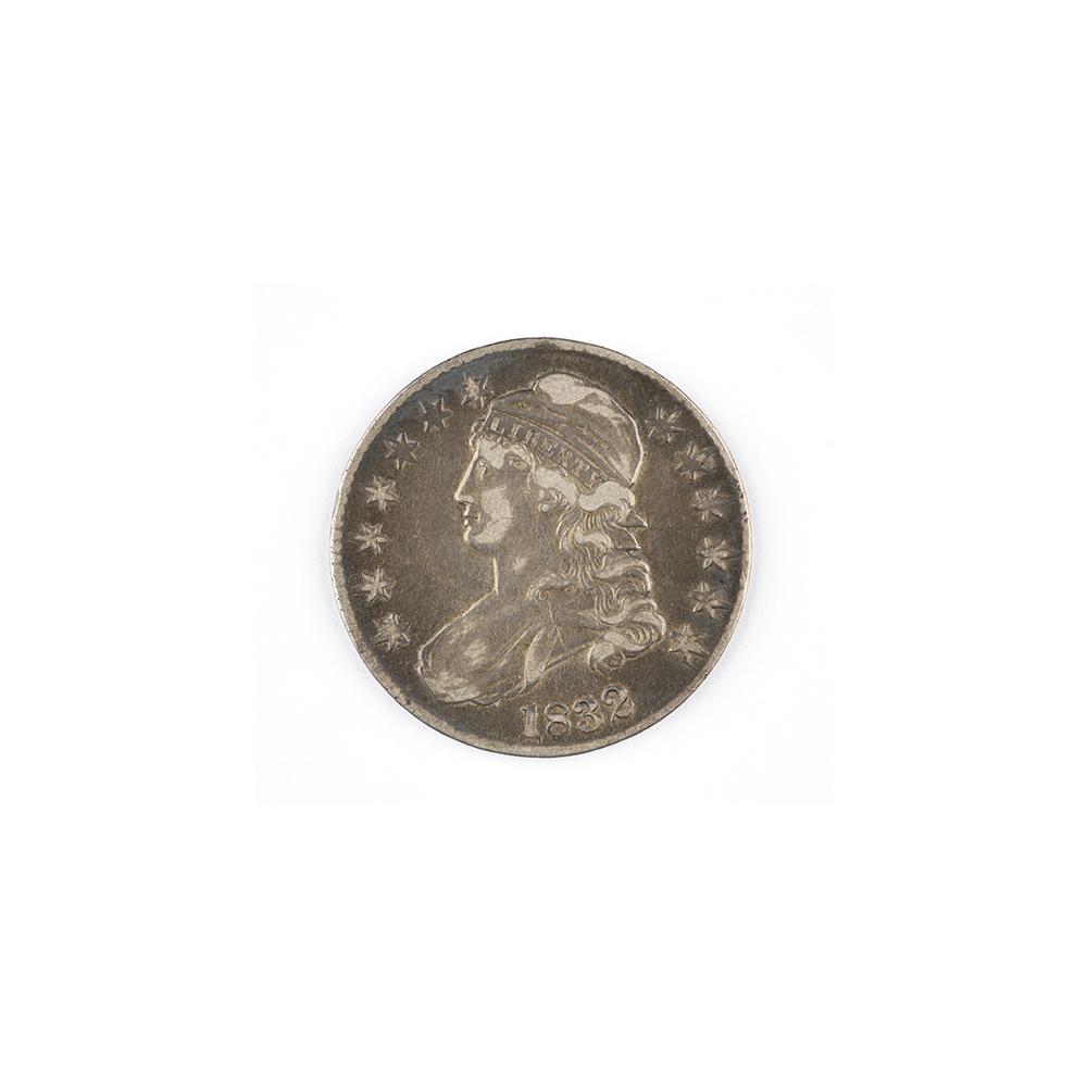 Image: 1832 Liberty Bust Fifty-cent piece