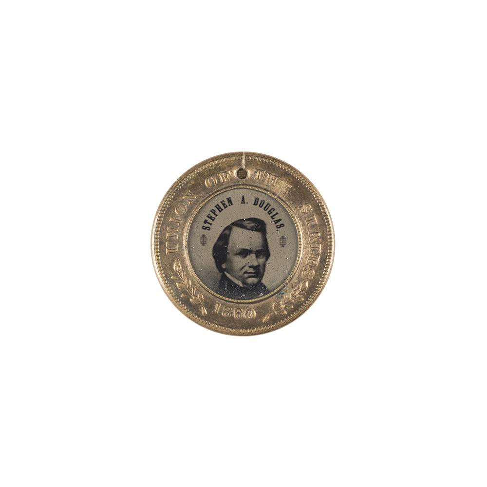 Image: Stephen Douglas campaign button