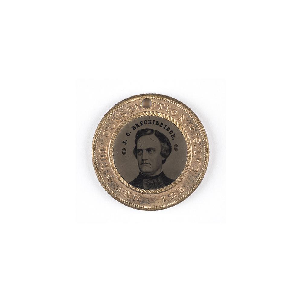 Image: John C. Breckinridge button