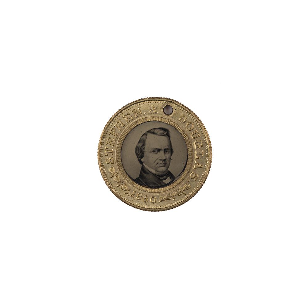 Image: Stephen Douglas political button