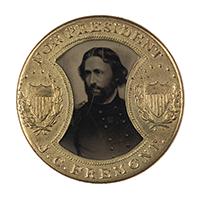 Image: John C. Fremont political button