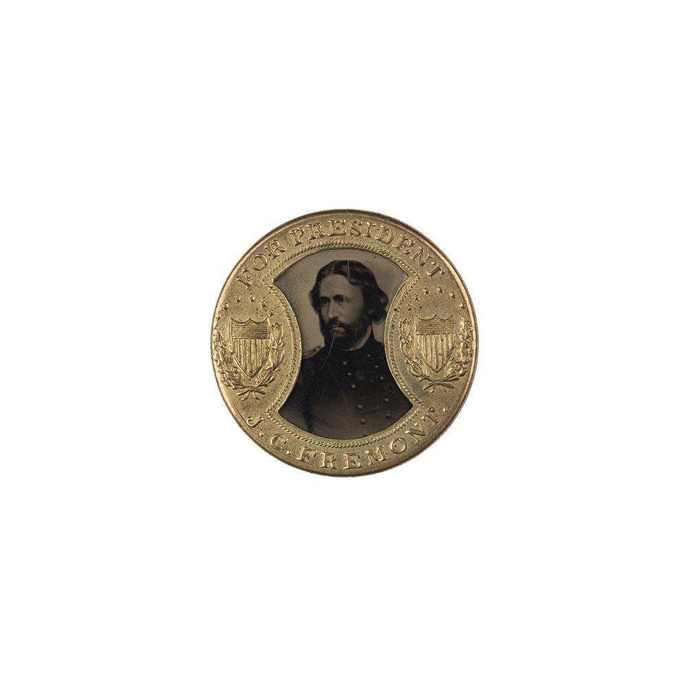 Image: John C. Fremont political button