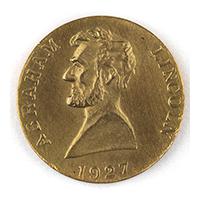 Image: Abraham Lincoln token