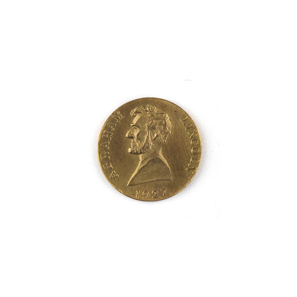 Image: Abraham Lincoln token