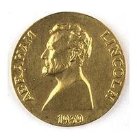 Image: Abraham Lincoln token