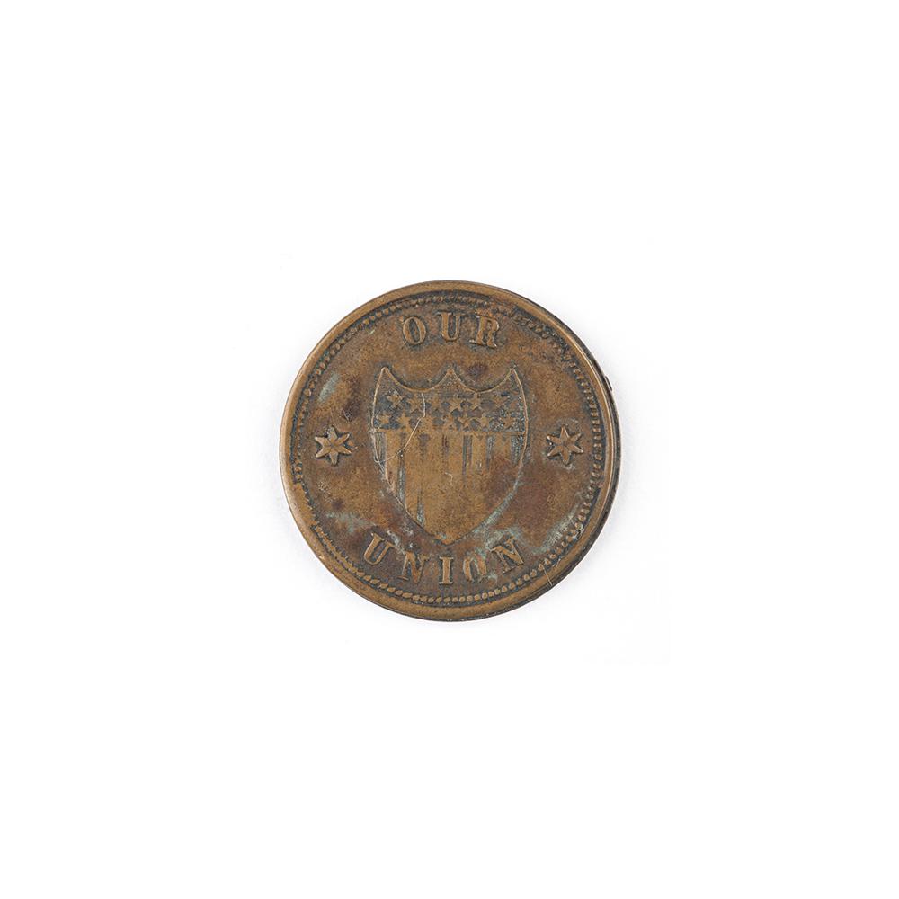 Image: Abraham Lincoln campaign token