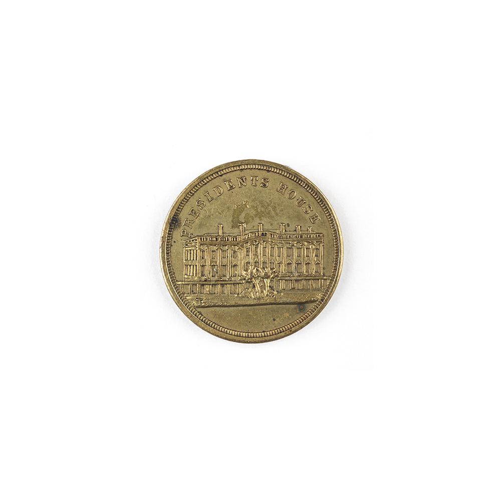 Image: Abraham Lincoln campaign token