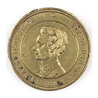 Image: Abraham Lincoln campaign token