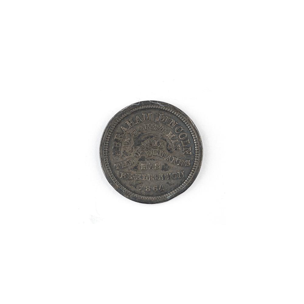 Image: Abraham Lincoln campaign token