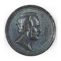 Image: Abraham Lincoln campaign token