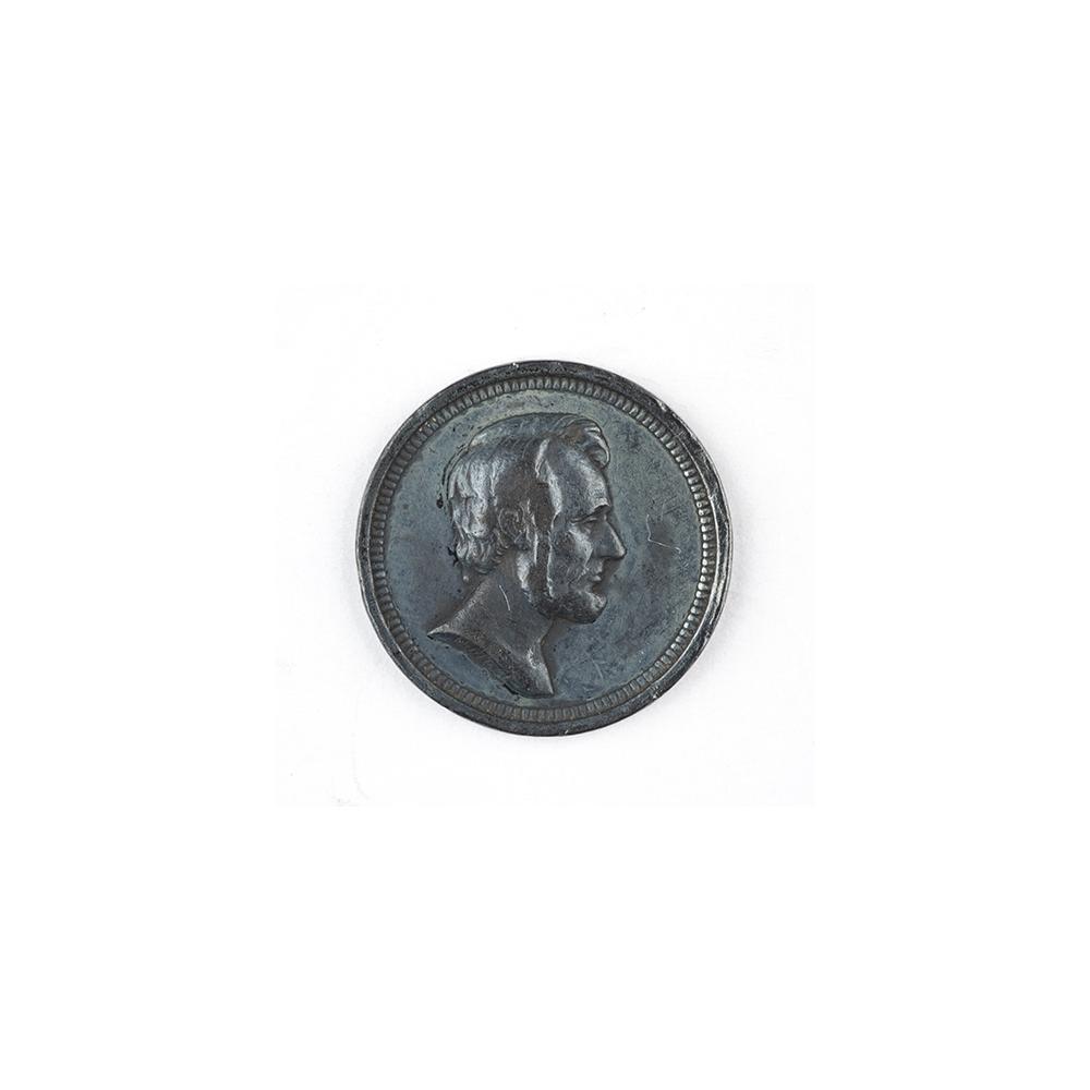 Image: Abraham Lincoln campaign token