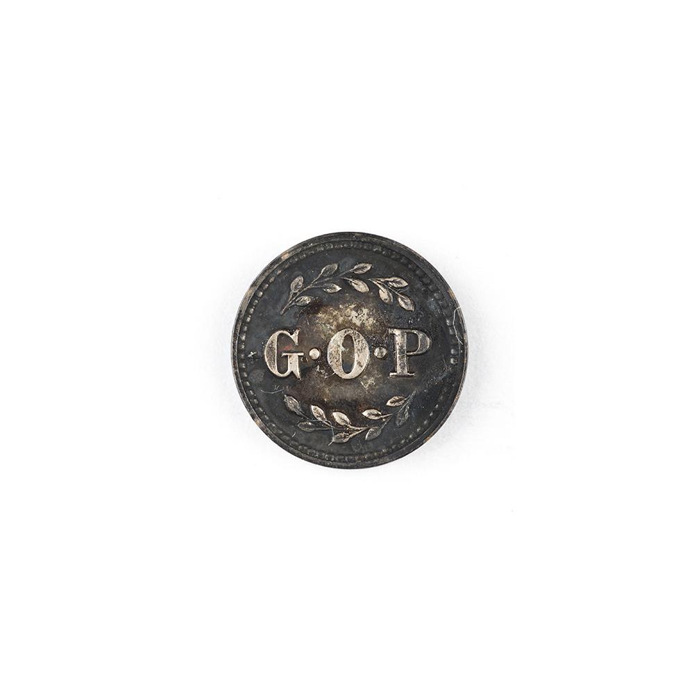 Image: Abraham Lincoln campaign token