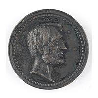 Image: Abraham Lincoln campaign token