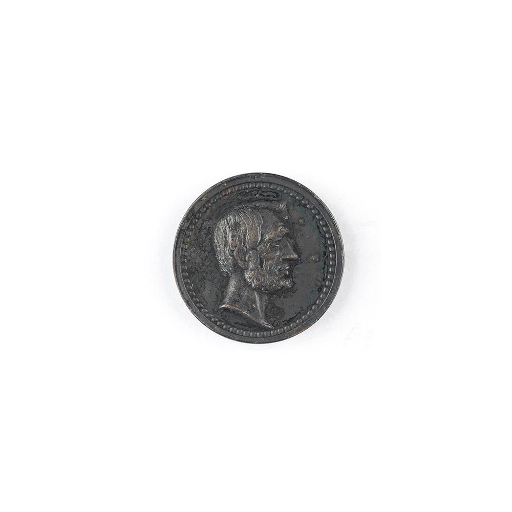 Image: Abraham Lincoln campaign token