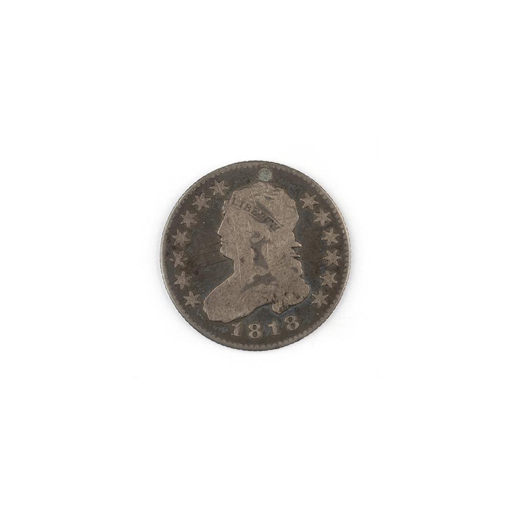 Image: 1818 Liberty Head 85-cent Coin