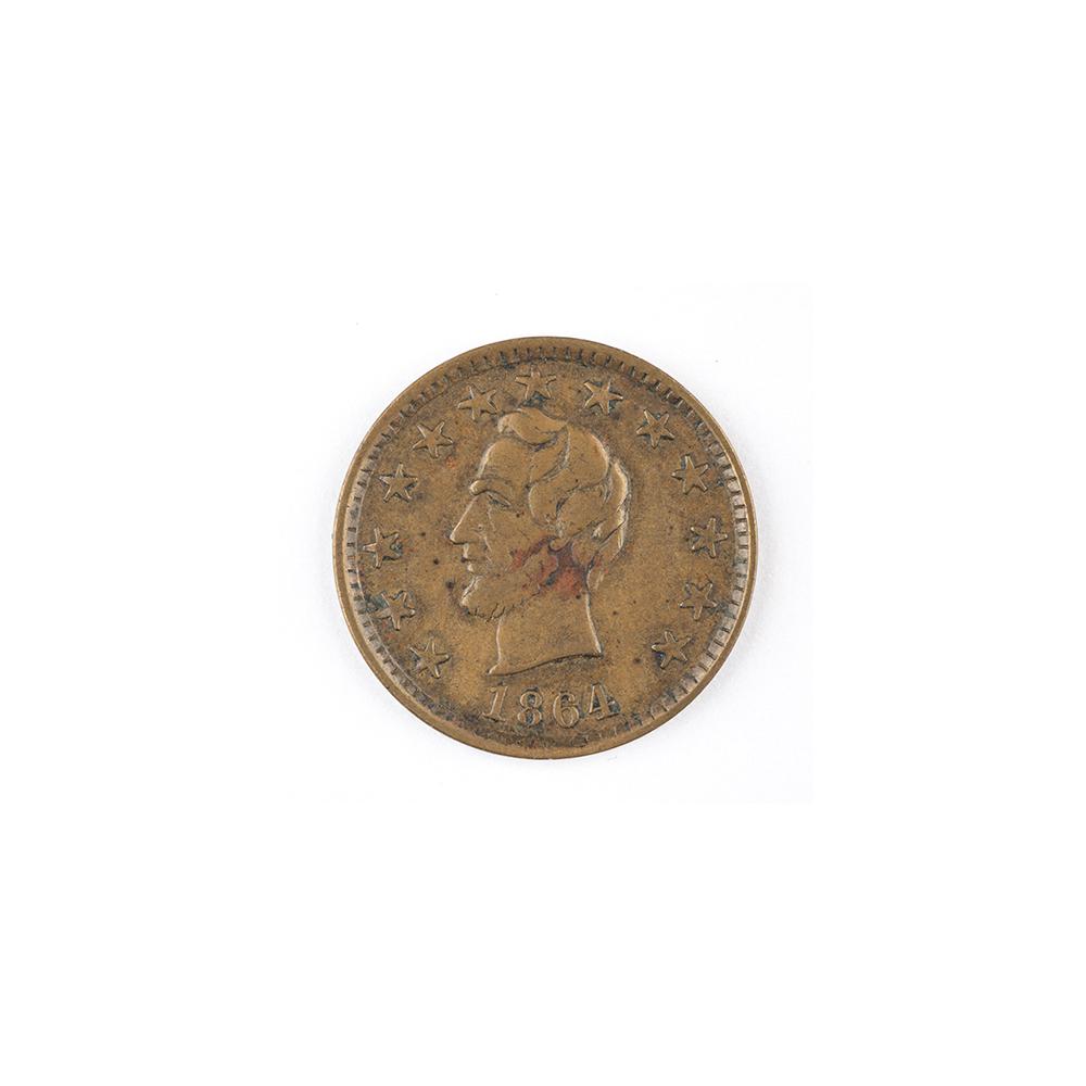 Image: 1864 Lincoln Patriotic Token