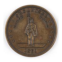 Image: Hartford Wide-Awakes 1860 campaign medal