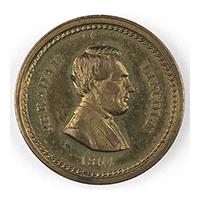Image: Abraham Lincoln token