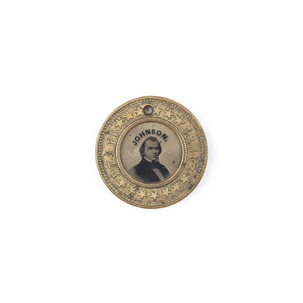 Image: Abraham Lincoln campaign button