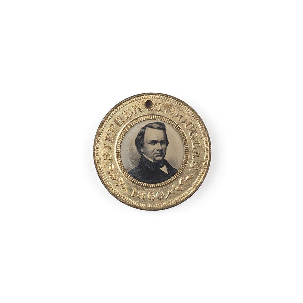 Image: Stephen Douglas campaign button