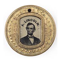 Image: Abraham Lincoln Campaign Button