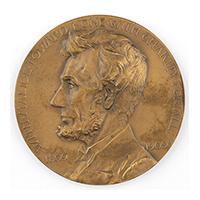 Image: Abraham Lincoln commemorative medal