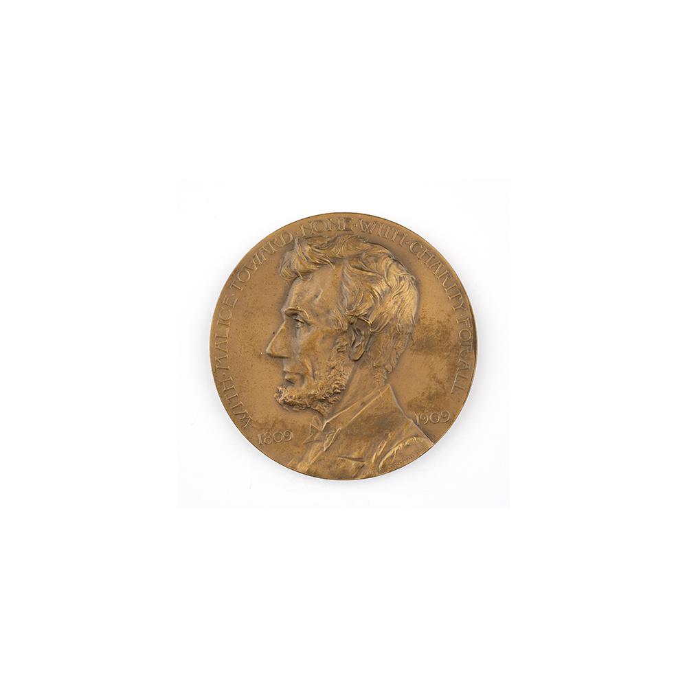 Image: Abraham Lincoln commemorative medal
