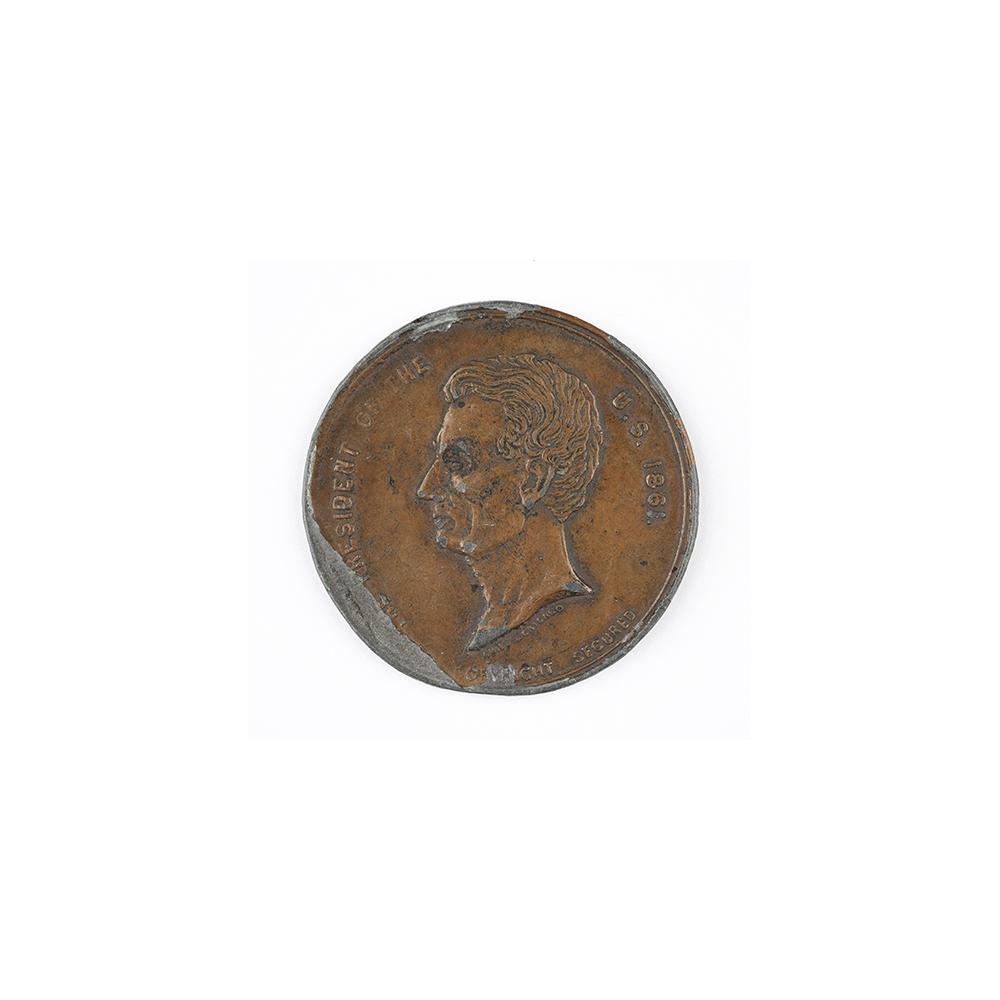Image: The President of the U. S. 1861 medal