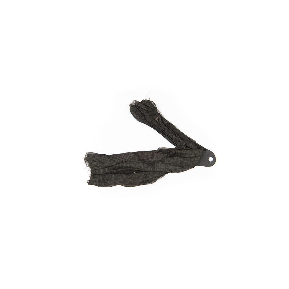 Image: black cloth fragment