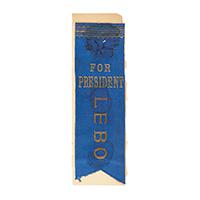 Image: For President--Lebo ribbon