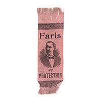 Image: George W. Faris campaign ribbon