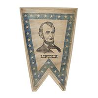 Image: Abraham Lincoln pennant