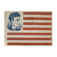 Image: Lincoln 1860 campaign flag