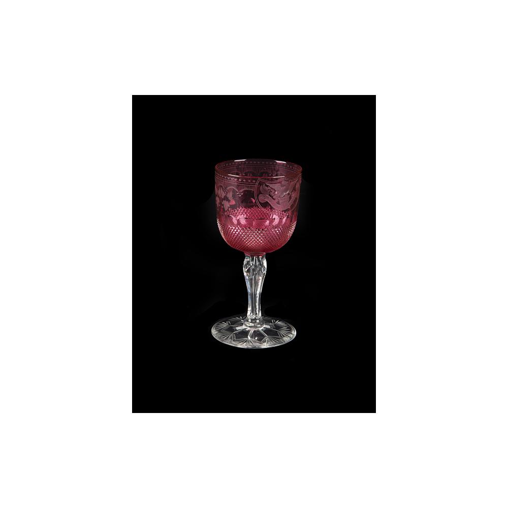 Image: Lincoln state dinner service wine glass