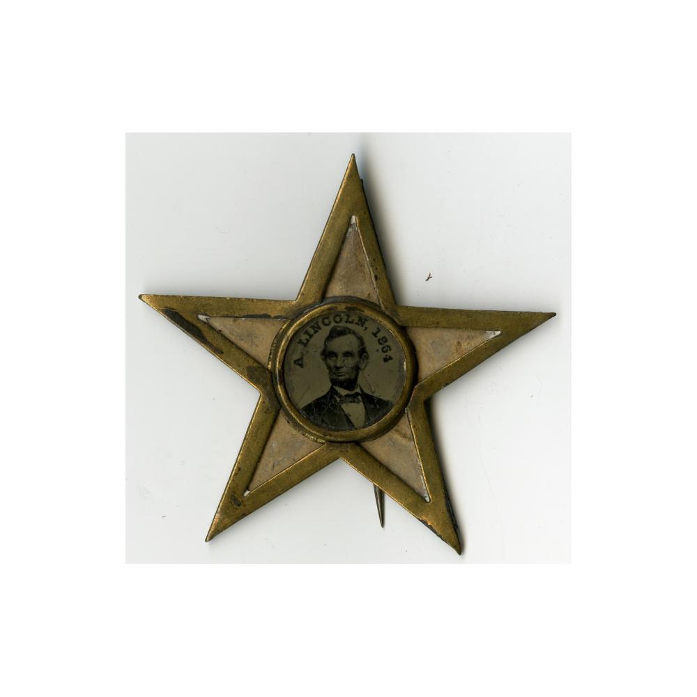 Image: Abraham Lincoln 1864 Campaign Button