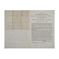 Image: Proclamation for a Day of Humiliation, Fasting, and Prayer