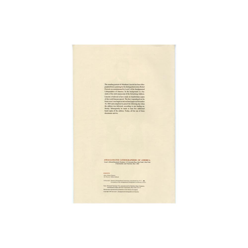 Image: Lincoln's First Draft of the Gettysburg Address