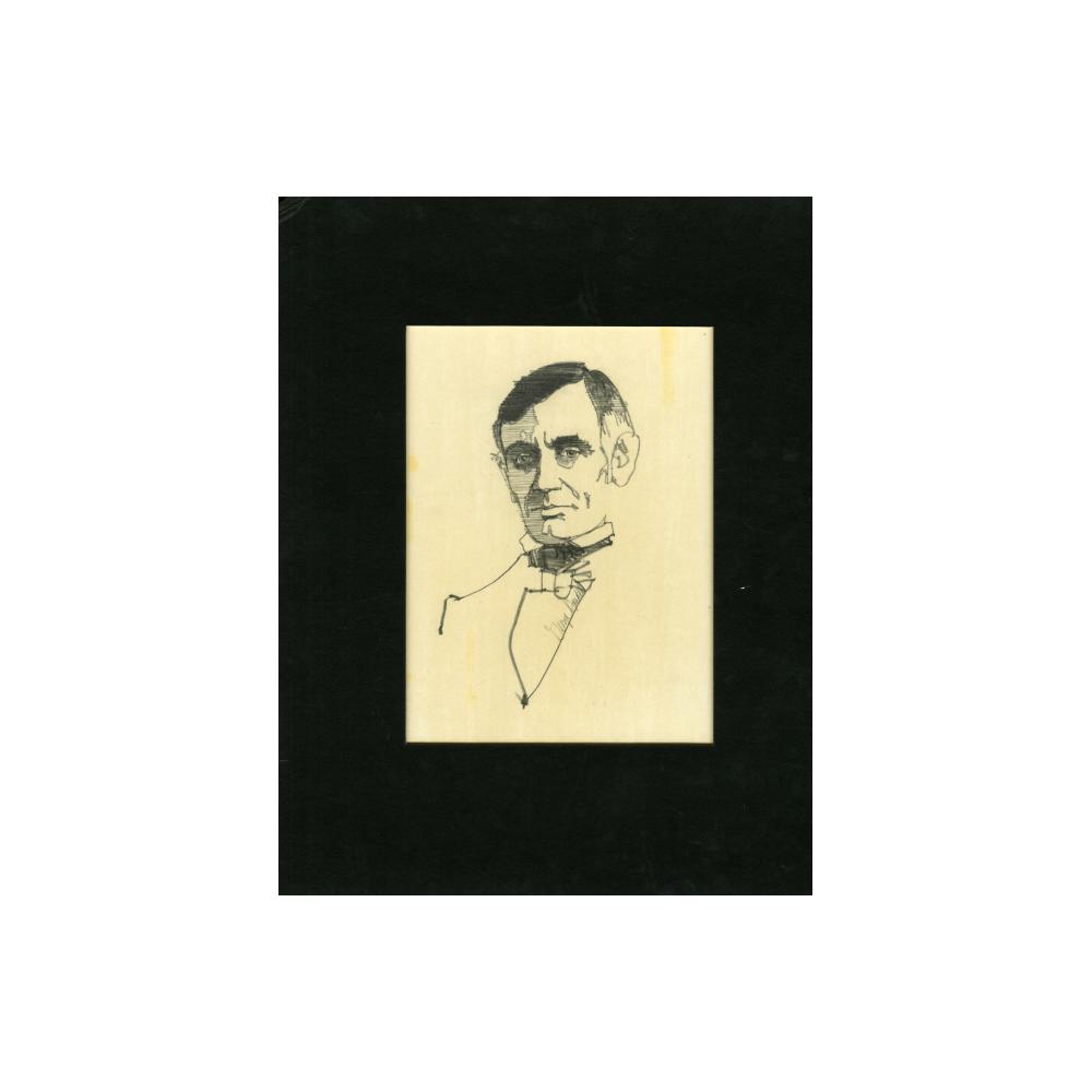 Image: Sketch of Congressman-elect Abraham Lincoln