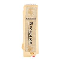 Image: Reception badge