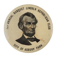 Image: Lincoln Republican Club pin