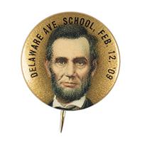 Image: Abraham Lincoln pin