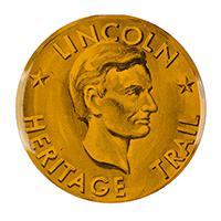Image: Lincoln Heritage Trail pin