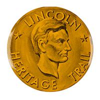 Image: Lincoln Heritage Trail pin