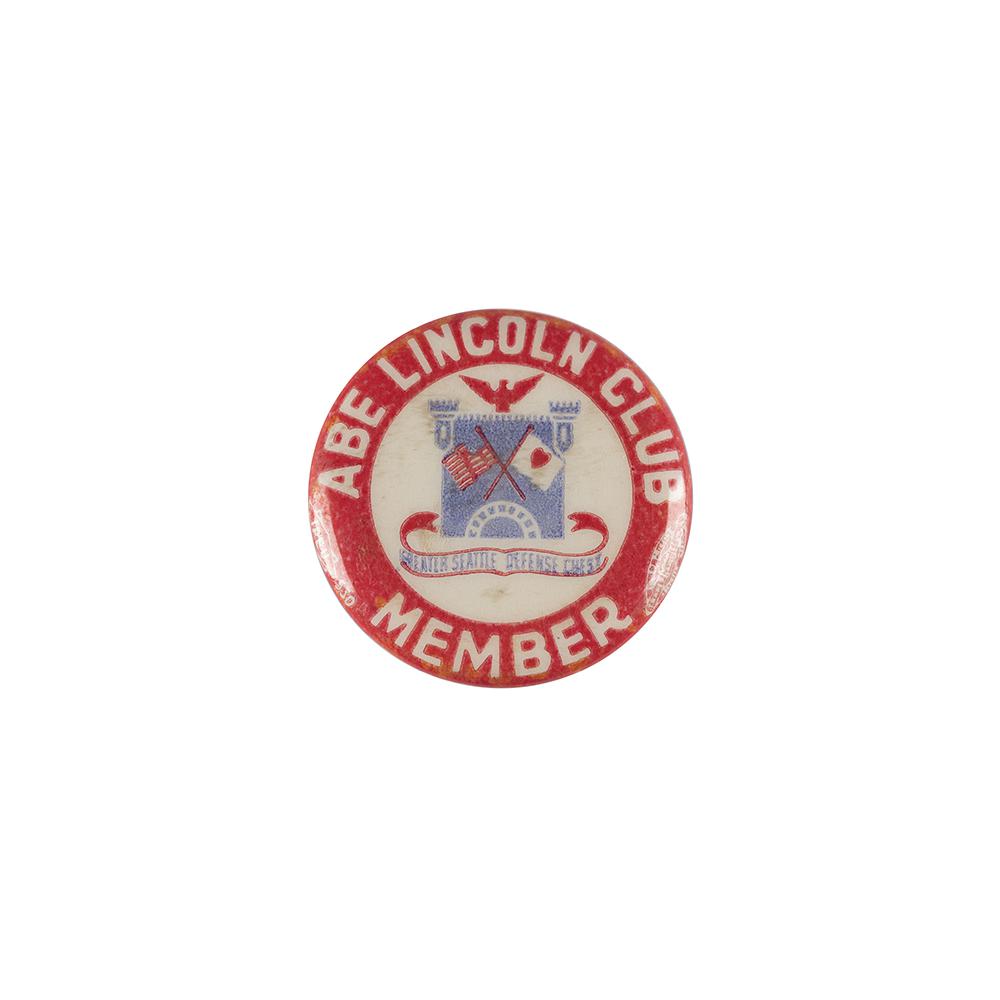 Image: Abe Lincoln Club pin