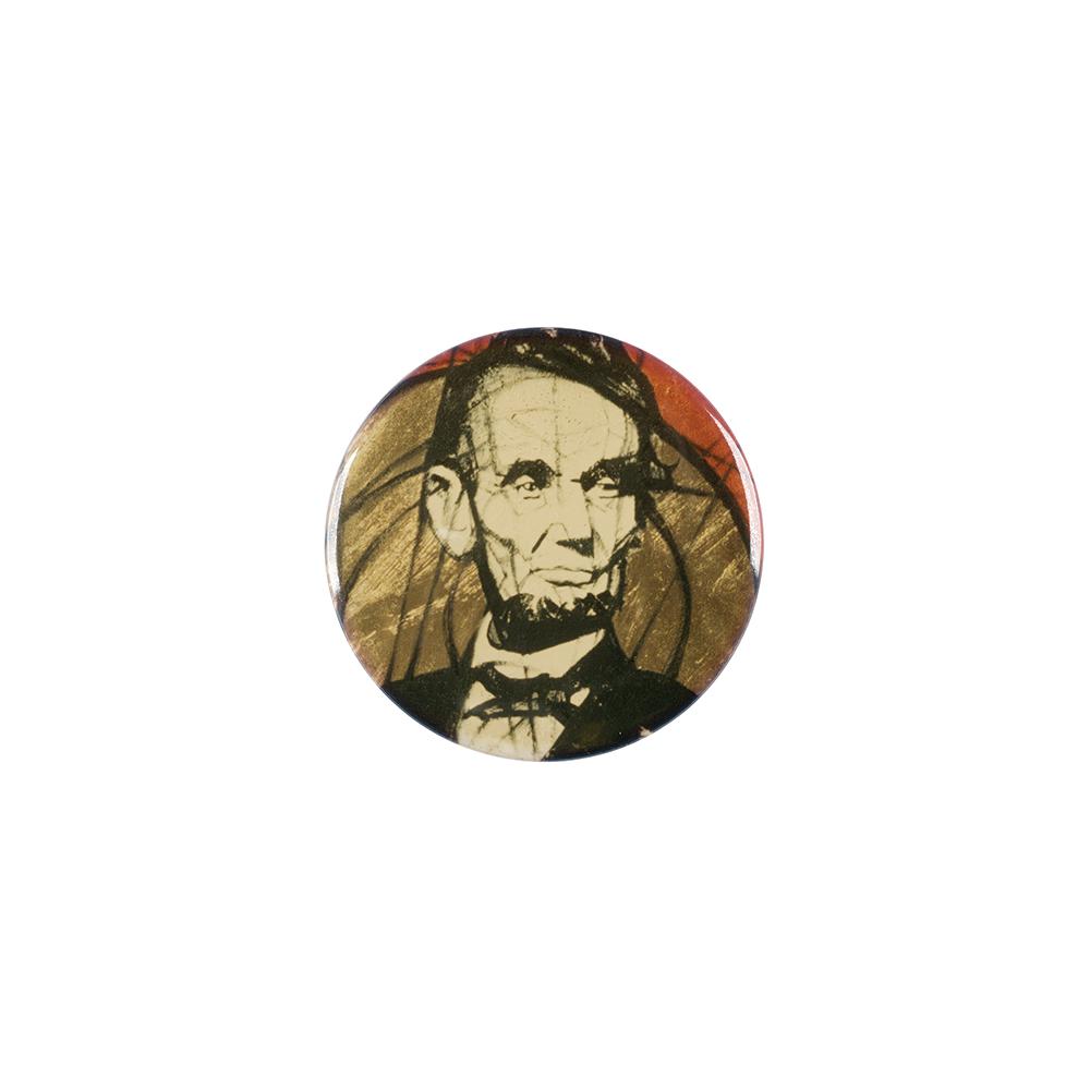 Image: Detail from Harry Wood portrait of Lincoln