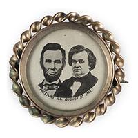 Image: Lincoln-Douglas pin