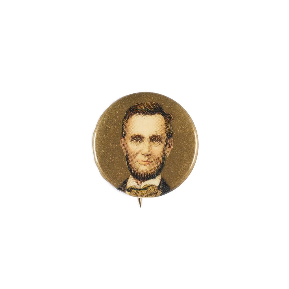 Image: 22 mm Lincoln pinback button