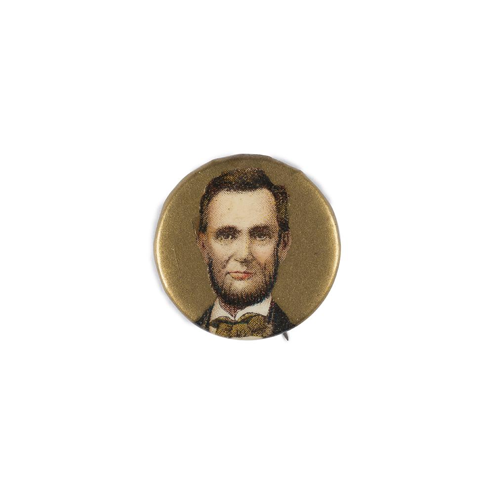 Image: 22 mm Lincoln pinback button