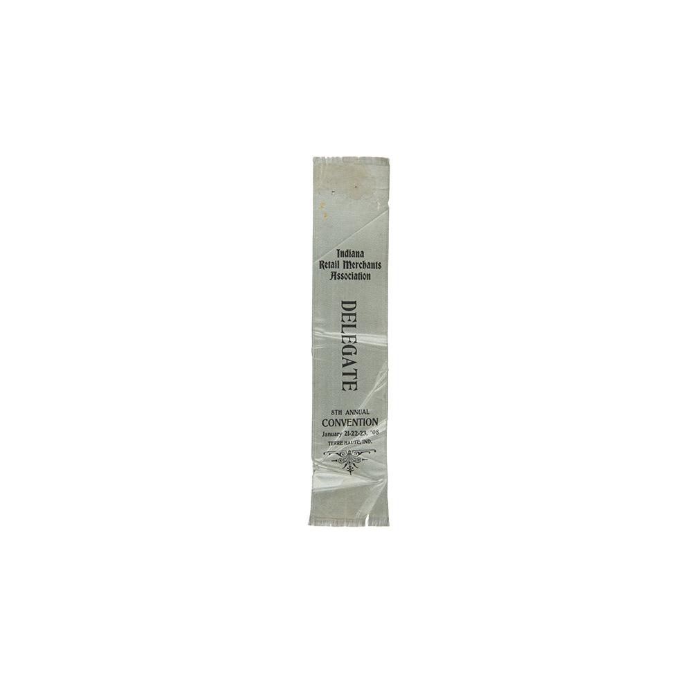 Image: Indiana Retail Merchants Association Delegate ribbon